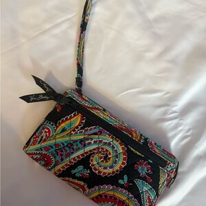 Vera Bradley Multicolor Paisley Wristlet